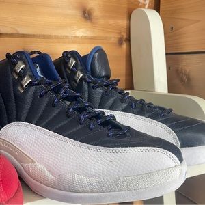 Jordan 12 XII OG Obsidian 1997 Blue White Shoes